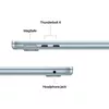 cumpără Laptop Apple MacBook Air 13" M4 10c/8g 16/256GB Sky Blue MC6T4 în Chișinău 