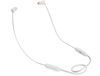 купить JBL Tune T110BT White Bluetooth Wireless In-Ear Headphones, 20Hz-20kHz, 16 Ohms, 96dB, Microphone, Remote, BT4.0, 120 mAh Lithium-Ion Polymer up to 6 hours, JBLT110BTWHT (casti cu microfon fara fir JBL / беспроводные наушники с микрофоном JBL) в Кишинёве 