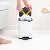 купить Урна для мусора Brabantia 23 67 23 Bo Pedal 4L, White в Кишинёве 