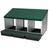 купить Гнездо для кур Des Champs Cuibar pentru găini cu colector de ouă MG03 (3 sectiuni) в Кишинёве 