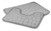 купить Коврик для ванной Tadar Set Light Grey 2pcs 60x40cm/50x40cm в Кишинёве 