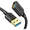 купить Кабель для IT Ugreen 90722 USB 3.0 Extension Male Cable 5m, US129, Black в Кишинёве 
