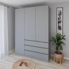 купить Шкаф Smartex (15882) N15 140cm Grafit в Кишинёве 