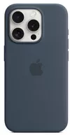 cumpără Husă pentru smartphone Apple iPhone 15 Pro Silicone MagSafe Storm Blue MT1D3 în Chișinău 