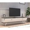 cumpără Comodă TV Trendy Suport TV, Paris, Albnuc, 160x35x25cm în Chișinău 