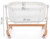 cumpără Leagăn Petite&Mars 926401 co-sleeper 2 in 1 Glory White în Chișinău 