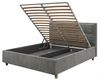 купить Кровать Relaxe Home 025410 Toscana (160x200), London 16, Dark Grey в Кишинёве 