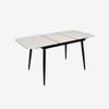 купить Комплект стол и стулья Evelin di Costacurta стол DT-531R B + 6 стульев YTC-080B Blu-14 (Dark grey) в Кишинёве 