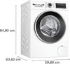 cumpără Mașină de spălat frontală Bosch WGG244120 în Chișinău 