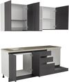 cumpără Mobilă pentru bucatarie ArtFlame GOLA Storm Grey (2 m.l.) în Chișinău 