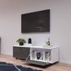купить Тумба напольная для TV Mobildor-Lux ZEN (140x35x38H cm) PAL 8681, MDF SL-09 в Кишинёве 