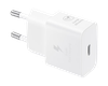 Original Sam. EP-T2510, Fast Travel Charger 25W PD (with cable), White 