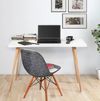 cumpără Masă de birou Trendy Fabio, Alb, 120x77x60cm (GTR001126) în Chișinău 