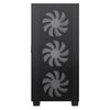 Case mATX GAMEMAX Aero Mini ECO, w/o PSU, 4x120mm, Front Mesh, TG, USB 3.0, Black 