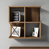cumpără Raft decorativ Trendy Extra-Nuc 60x60x24cm (GTR005387) în Chișinău 