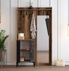 купить Мебель для прихожей Trendy Berlin BC, Nuc, Marmura Neagra, 120x200x35cm (GTR001351) в Кишинёве 