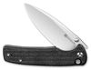 купить Нож походный Sencut S21007-1 Sachse, mâner Micarta negru, Button Lock в Кишинёве 