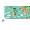 cumpără Tablă dezvoltare Janod J05836 Magnetic world map Dinosaur planisphere în Chișinău 