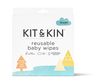 Салфетки многоразовые Kit&Kin (10 шт) 