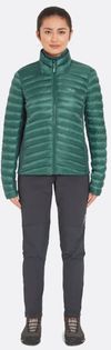 купить Одежда для спорта Rab Scurta dame Cirrus Flex Hoody Eucalyptus/Green Slate 08 (QIP-32-EGS-08) в Кишинёве 