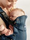 Кенгуру-переноска BabyBjorn Harmony Navy Blue 3D Mesh 