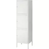 купить Офисный шкаф Ikea Hallan 3 usi 45x47x167 (Alb) в Кишинёве 