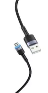 cumpără Cablu telefon mobil Tellur TLL155353 Cable USB - Micro USB, cu LED, Nylon, 1.2m, Black în Chișinău 