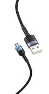 купить Кабель для моб. устройства Tellur TLL155304 Cable USB - Micro USB, cu LED, Nylon, 2m, Black в Кишинёве 