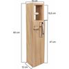 cumpără Dulap penal Trendy Steaua-Stejar 15x65x12cm în Chișinău 