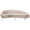 cumpără Canapea Trendy Eses Stânga Bej, 120x85x255cm (3 locuri) în Chișinău 