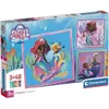 cumpără Puzzle Clementoni Puzzle 3x48 Square Disney Ariel (25324) în Chișinău 