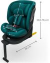 купить Автокресло KinderKraft KCI36002GREPL00 I-360 2 Plus I-Size Green в Кишинёве 