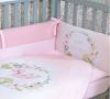 cumpără Lenjerie de pat pentru copii Veres 217.01 Flamingo Pink (6 ед.) în Chișinău 