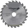 cumpără Disc de tăiere Villager Disc de taiere lemn 160x20/16x2.2x18T (033418) în Chișinău 
