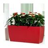 купить Бокс для цветов ваза уличная LYXO GENESIS ROSSO flower box H 60cm x L 80cm max 37kg CA301-CM0080-146 (Бокс для цветов ваза уличная) в Кишинёве 