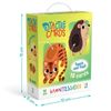 cumpără Joc educativ de masă Dodo 301230 Set carduri cu elemente tactile Montessori Puii animalelor în Chișinău 