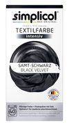 SIMPLICOL Intensiv - Samt-Schwarz - Vopsea pentru haine si textile in masina de spalat, Negru catifea