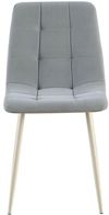 cumpără Scaun Interdepo TED Grey, Light Grey Velvet 20A17GRY-34 în Chișinău 