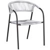 cumpără Mobilier pentru grădină Deco Monte RC-2523 Grey+Dark Brown Legs în Chișinău 