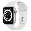 Apple Watch 6 40mm GPS+Cellular (M06M3), Aluminum White 