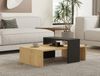 купить Журнальный столик Trendy Stralucire, Antracit Safir, 80x31x50cm (GTR000923) в Кишинёве 
