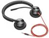 cumpără Căști pentru gaming Poly Blackwire 3325, BW3325-M USB-A + 3.5 Audio jack, (214016-01) în Chișinău 