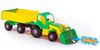 cumpără Mașină Полесье 44556 Jucarie Tractor Krepis cu remorca si caus 6K 2fel B în Chișinău 