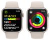 купить Смарт часы Apple Watch Series 9 GPS 45mm Starlight - S/M MR963 в Кишинёве 