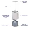 Preparator lapte Beaba MilkPrep White/Grey 