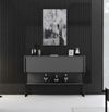 cumpără Masă Trendy Luxe, NegruAntracit, 120x80x30cm (GTR005825) în Chișinău 