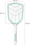 купить Уничтожитель насекомых Platinet PRMB3839 Rechargeable Mosquito Bat 1200mAh в Кишинёве 