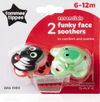 cumpără Tommee Tippee Suzetă ortodontică din latex Funky Face , 6-12 luni, 2 buc. în Chișinău 