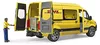купить Машина Bruder 2671 BD DHL MB Sprinter грузовик доставки 1:16 с водителем, 50739 в Кишинёве 