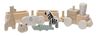 купить Игрушка Jollein 117-001-67090 Jucarie din lemn Toy Train Jungle Jambo в Кишинёве 